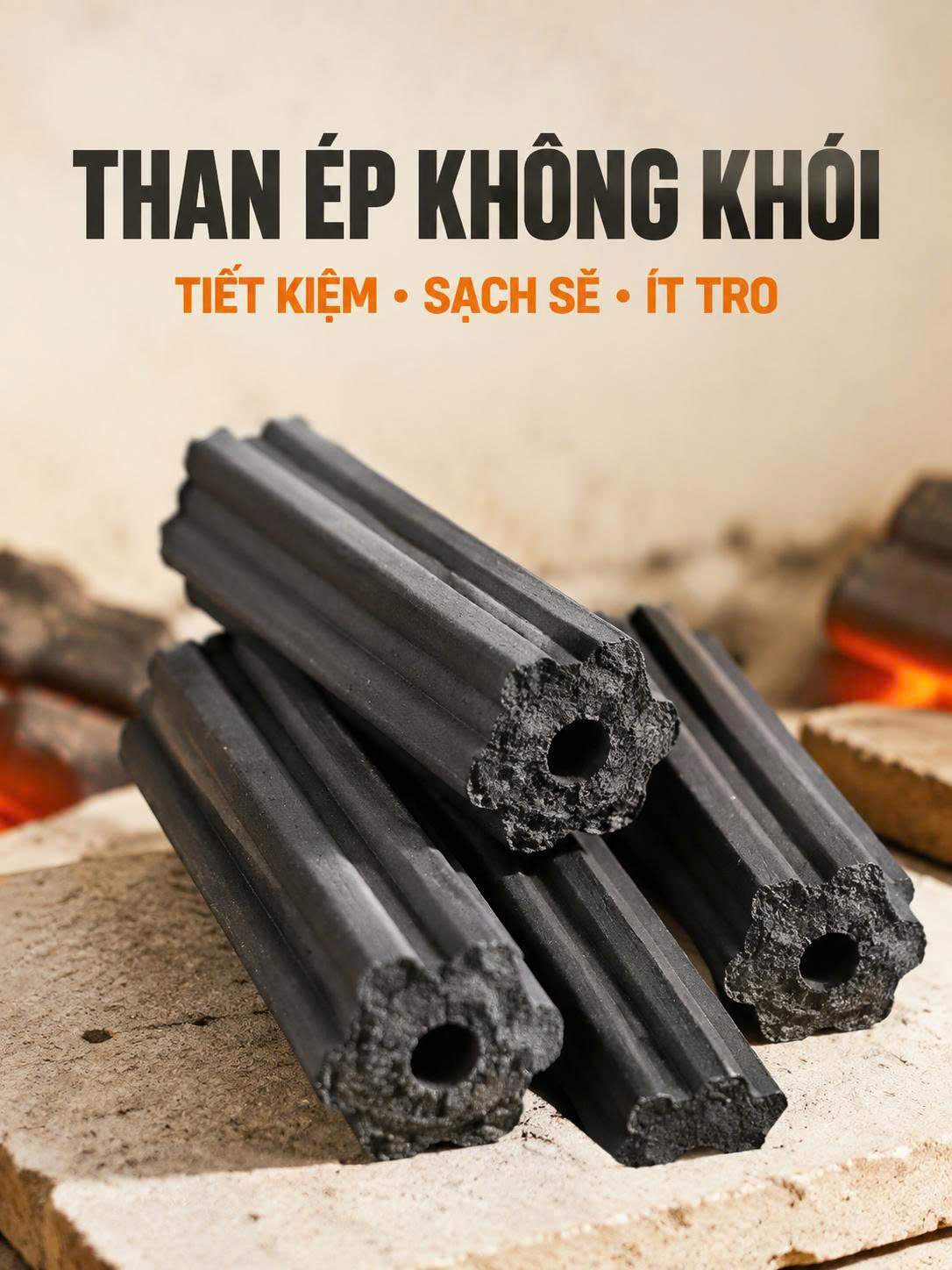 Than nướng không khói loại premium cao cấp xuất xưởng